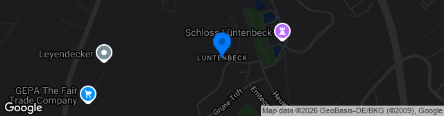 Map showing Sportplatz Lüntenbeck