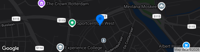 Map showing Sparta-Stadion Het Kasteel