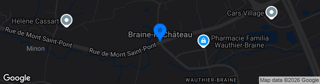 Map showing Stade Bernard Samain