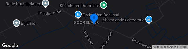 Map showing Doorslaardorp Terrain 1