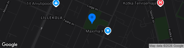 Map showing Sõle Gümnaasiumi Staadion