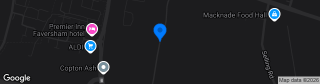 Map showing Salters Lane