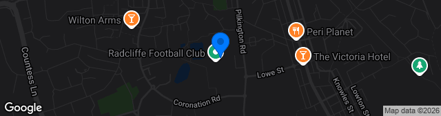 Map showing Neuven Stadium