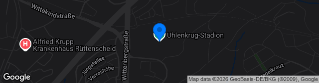 Map showing Uhlenkrugstadion