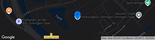 Map showing Parkstadion