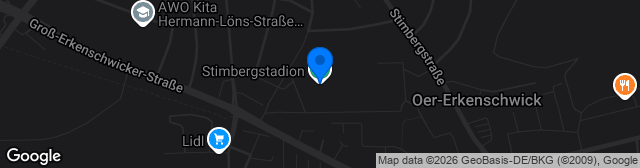 Map showing Stimberg-Stadion