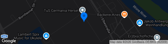 Map showing MerKur Kunstrasenplatz