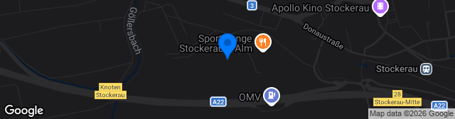 Map showing Stadion Alte Au