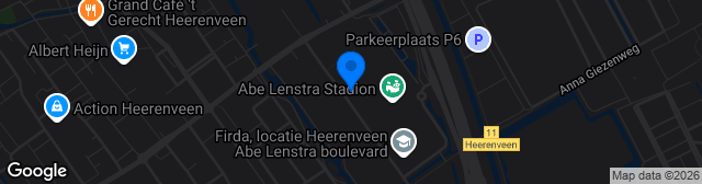 Map showing Sportpark Skoatterwâld