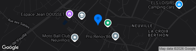 Map showing Stade René Garnaud 1
