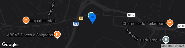 Map showing Campo da Charneca dos Pousos