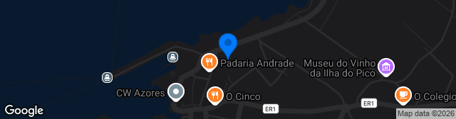 Map showing Estádio Municipal da Madalena