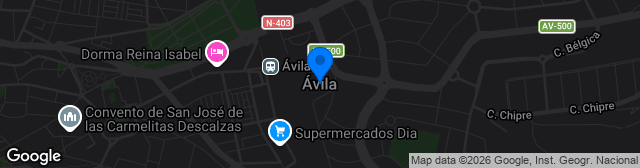Map showing Campo de fútbol de Sancti Spiritu A