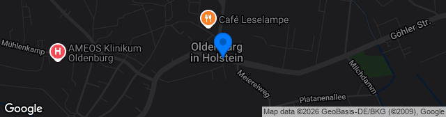 Map showing Hans-Peter-Storm-Stadion
