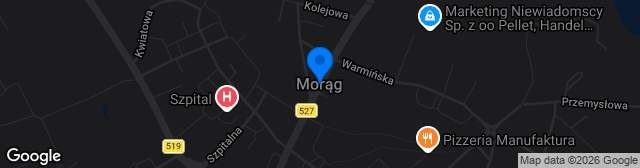 Map showing Stadion Huragan