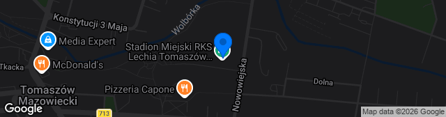 Map showing Stadion im. Braci Gadajów