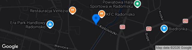 Map showing Stadion RKS