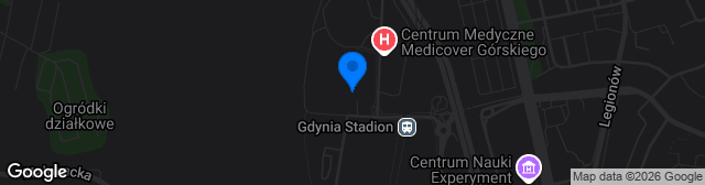 Map showing Narodowy Stadion Rugby
