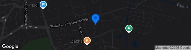 Map showing Stadion MOSiR