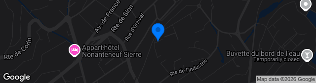 Map showing Stade des Condémines