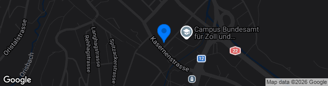 Map showing Stadion Gitterli