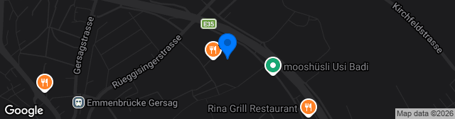 Map showing Stadion Gersag