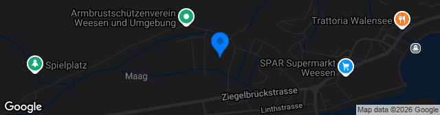 Map showing Sportanlage Moos