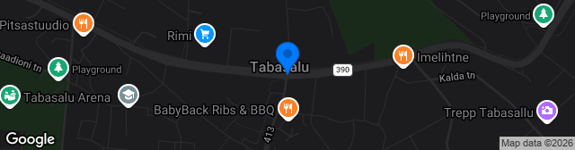 Map showing Tabasalu Staadion