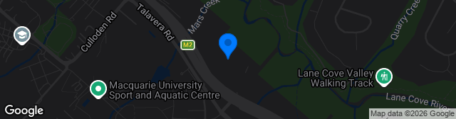 Map showing Christie Park