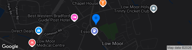 Map showing Mitton Group Stadium