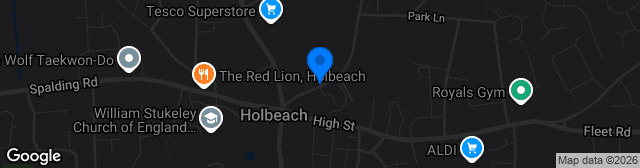 Map showing Carters Park