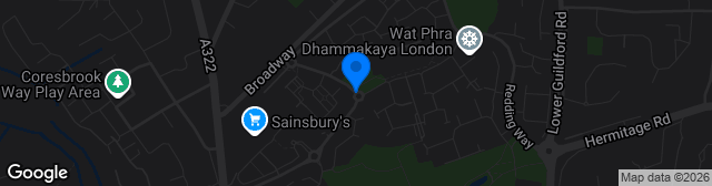 Map showing Redding Way