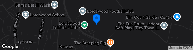 Map showing Martyn Grove