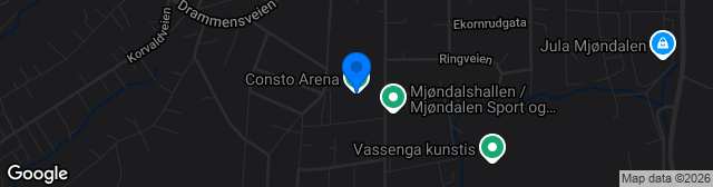 Map showing Consto Arena