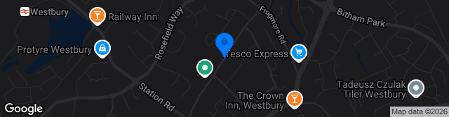 Map showing Meadow Lane