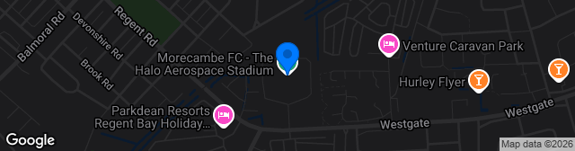 Map showing Mazuma Stadium