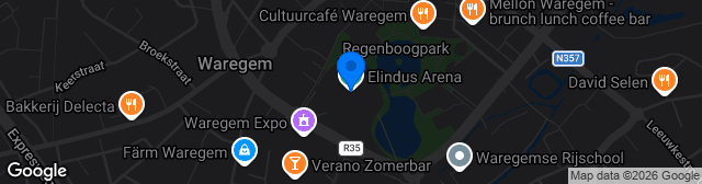 Map showing Elindus Arena