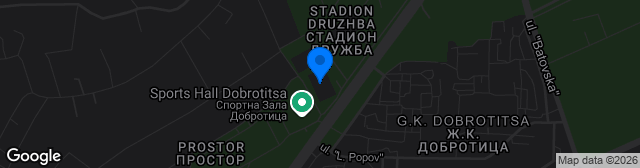 Map showing Stadion Sgurta