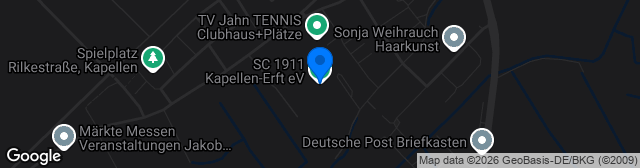 Map showing Erftstadion