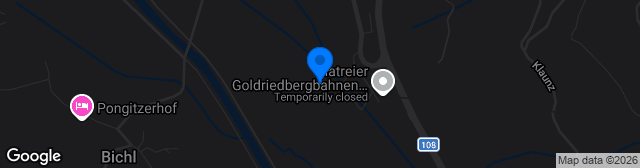 Map showing Tauernstadion Matrei