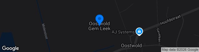 Map showing Sportpark Oostwold