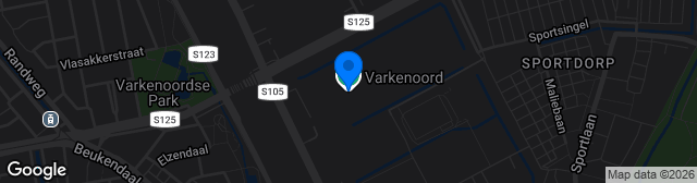 Map showing Sportcomplex Varkenoord 1