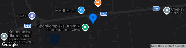 Map showing Olimpiysʹkyy Navchalʹno-Sportyvnyy Tsentr Chernihiv
