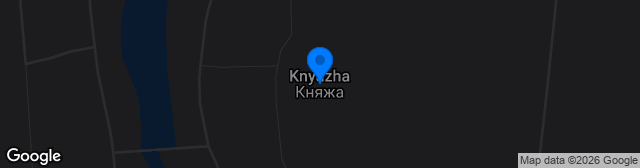 Map showing Knyazha-Arena