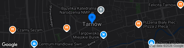 Map showing Stadion Miejski