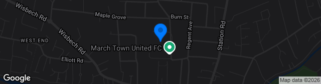 Map showing GER Sports Ground