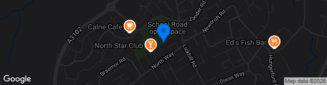 Map showing Bremhill View