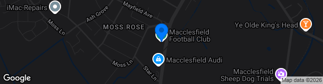 Map showing The Leasing.com Stadium