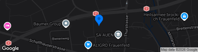 Map showing Stadion Kleine Allmend