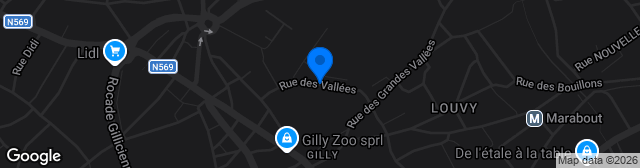 Map showing Stade Rue Des Vallées